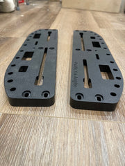 2 PACK of Old Town Bigwater 132 PDL & ePDL "FRONT - TRACK" Custom Starboard PYA BEEFY TracksTM
